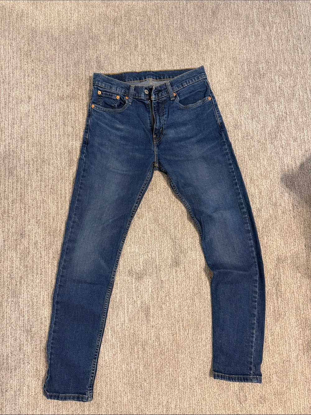 Levi's Men's Slim Jeans in Dark Blue Wash